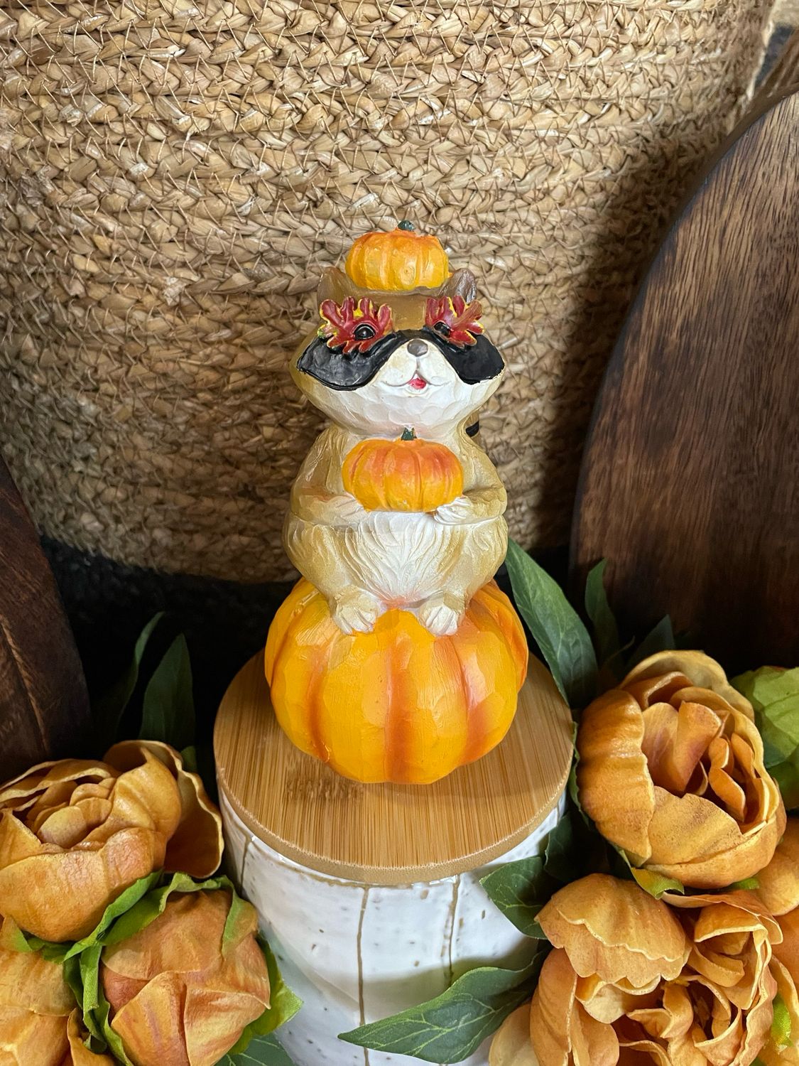 HH Racoon Autumn Critter 6&quot;