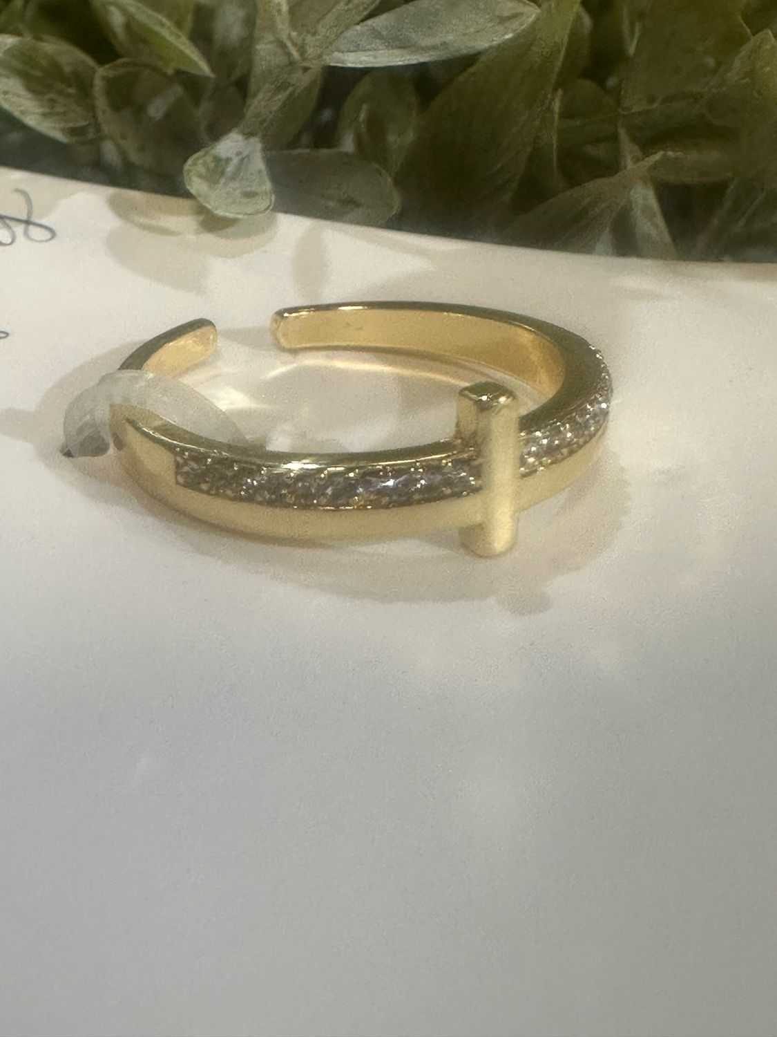 FW Ring Diamond Cross