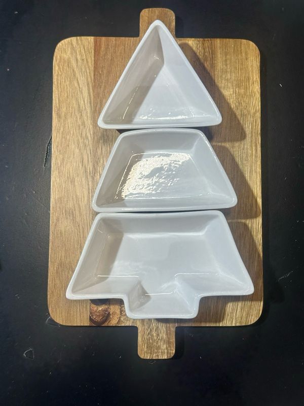 DWL Tree Condiment Board Set
