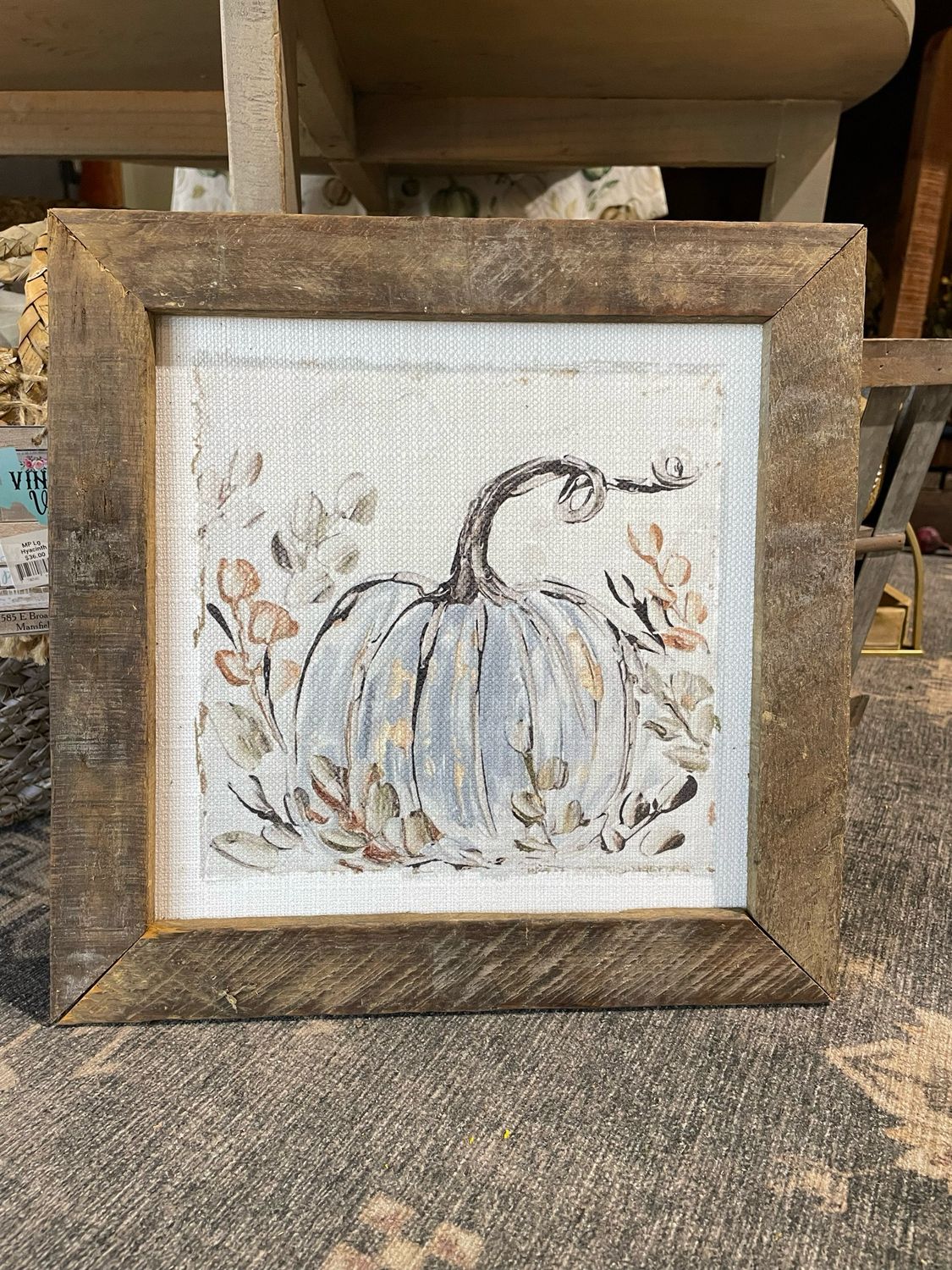 SCM 12x12 Blue Pumpkin