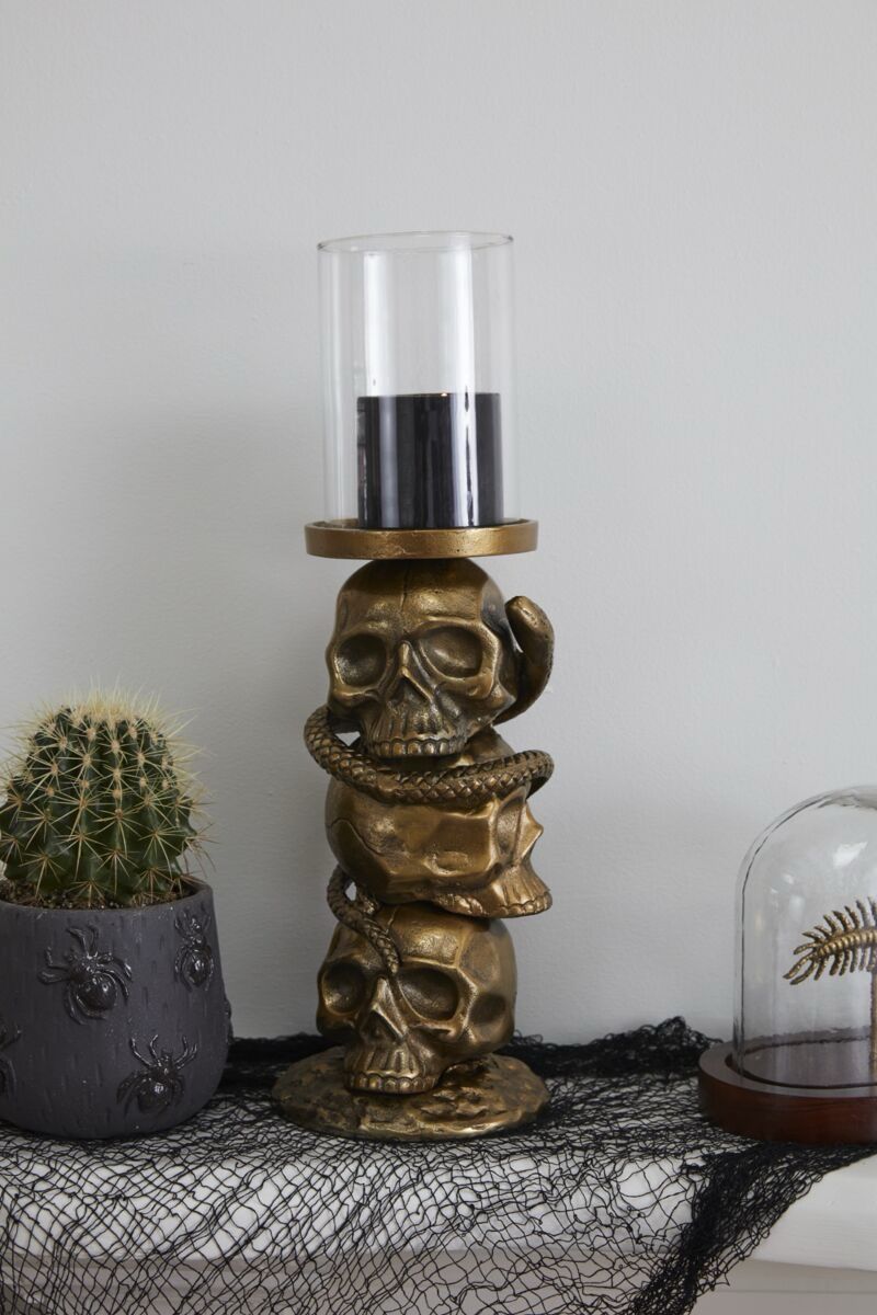 ACC Skull Tower Candletower 7x17&quot;