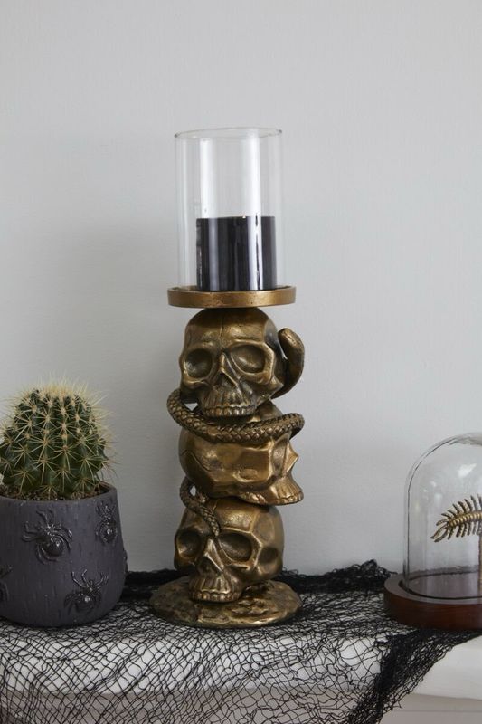 ACC Skull Tower Candletower 7x17&quot;