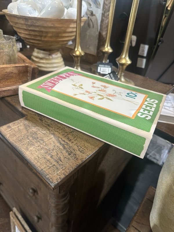 CCO Sweet Pea Storage Book 7x11x2