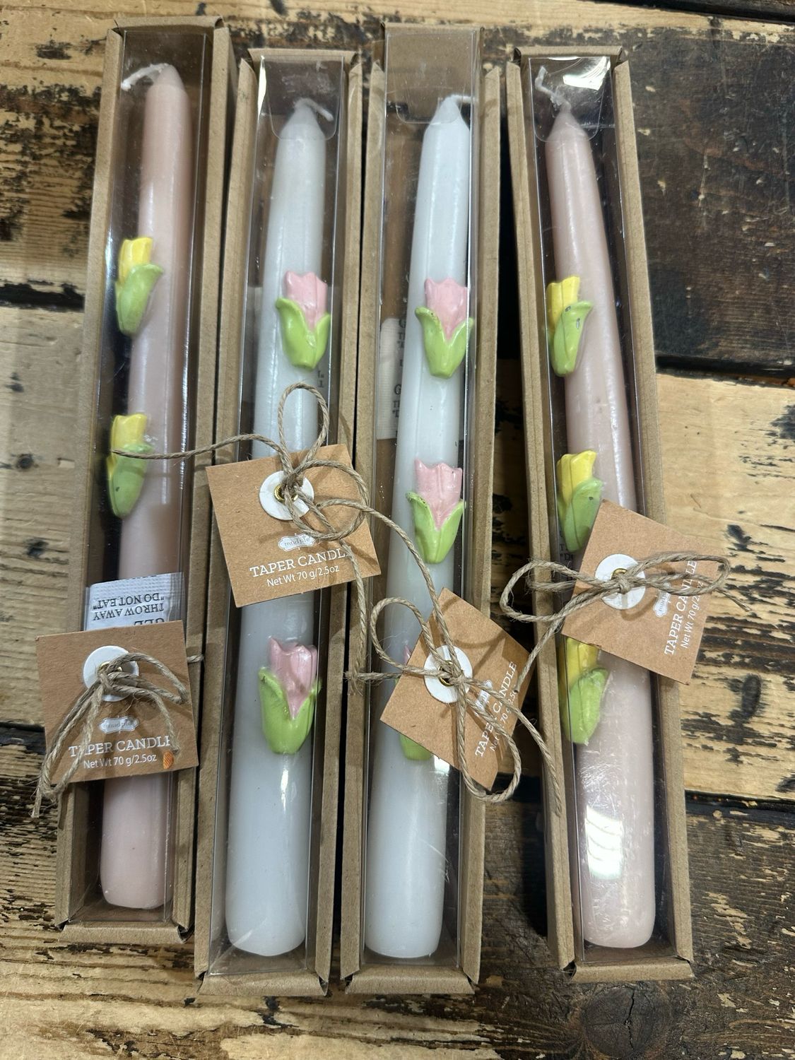 4 Mudpie Tapers