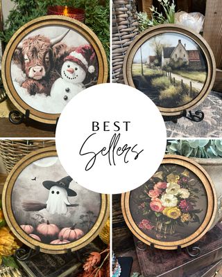 Best Sellers!  Wooden Easel Signs