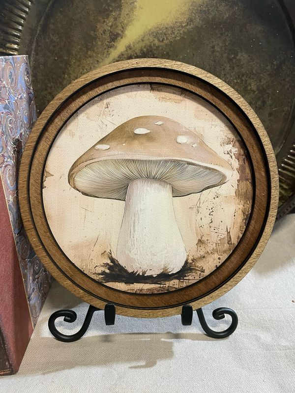 Red 8&quot; R Mushroom