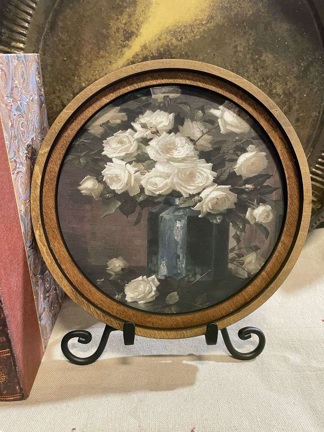 Red 8&quot; R Moody Roses
