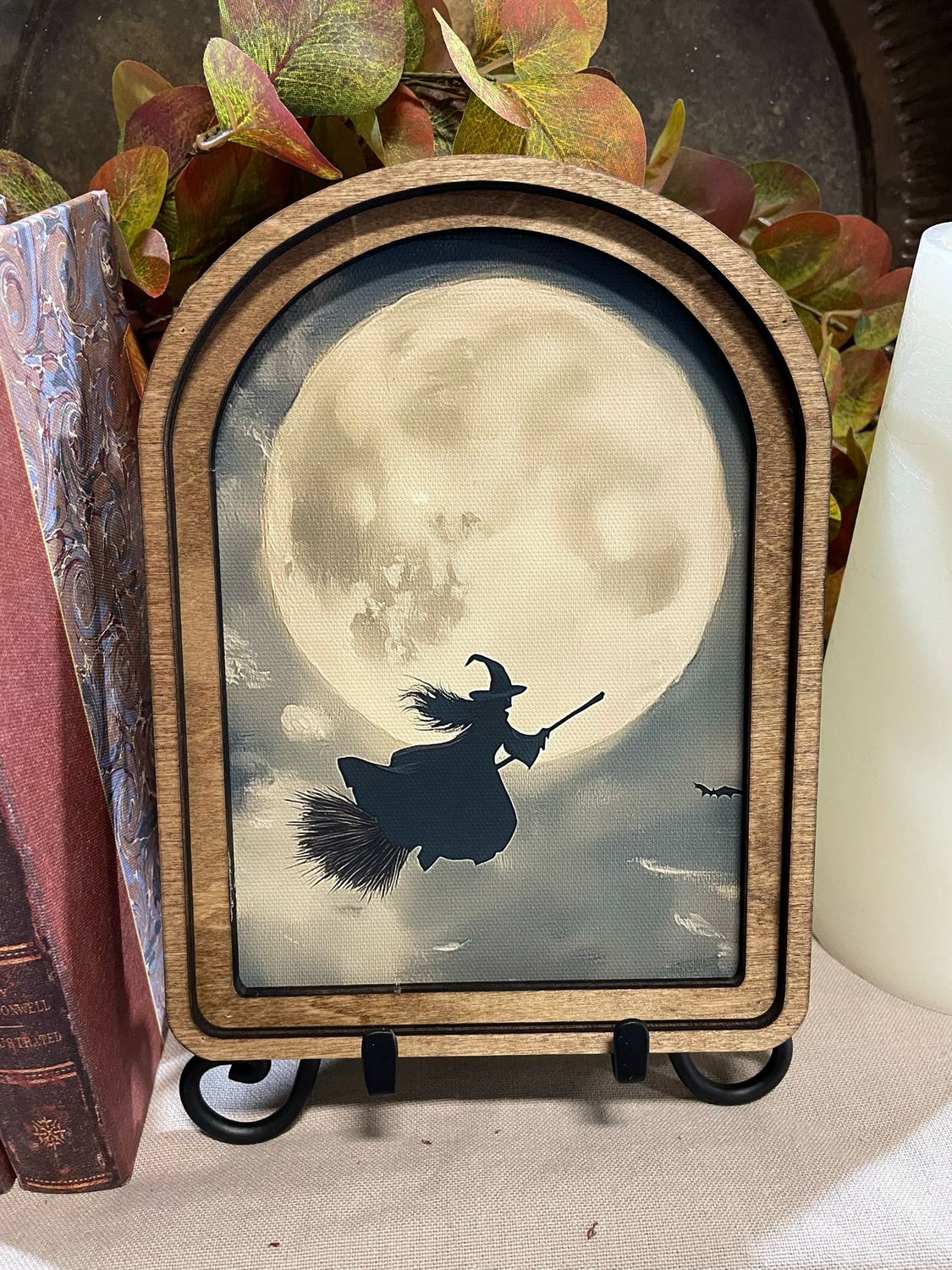 Red Arch Witch Moon 8x6