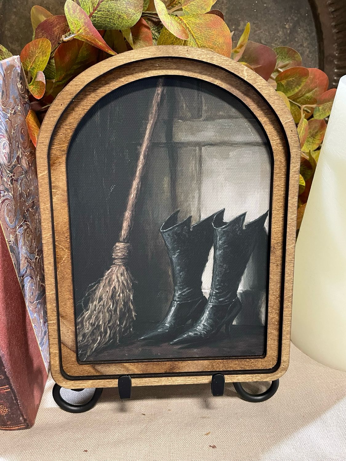 Red Arch Witch Boots 8x6