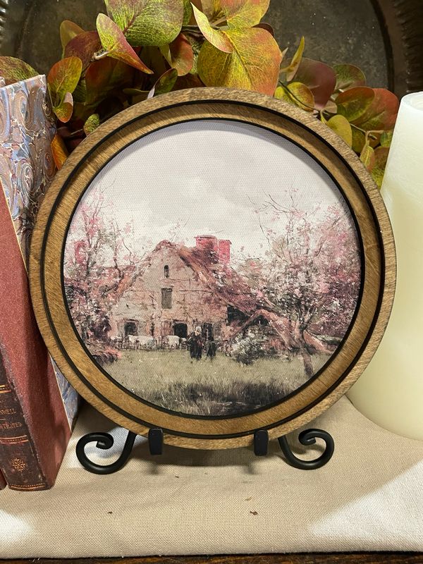 Red 8" R French Cottage