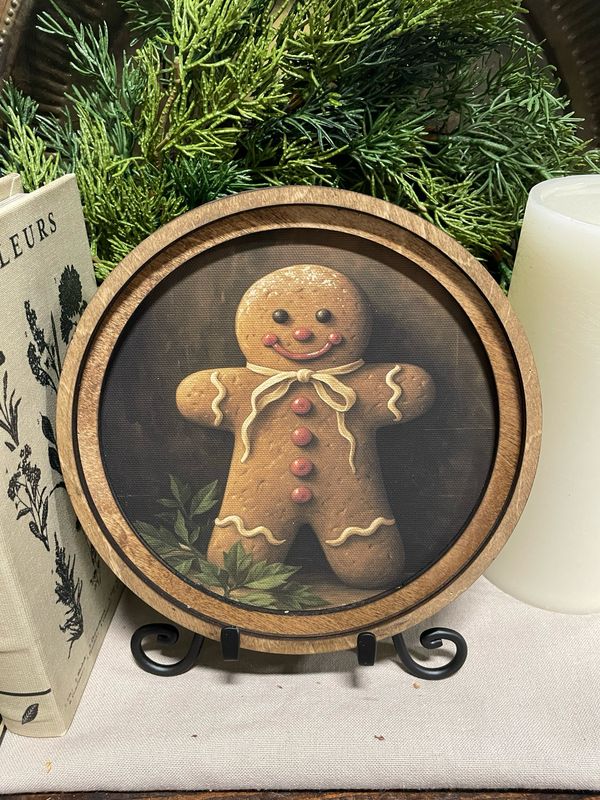 Red 8&quot; R Gingerbread Man
