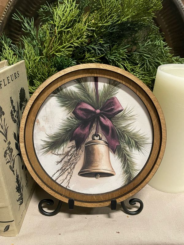 Red 8&quot; R Christmas Bell