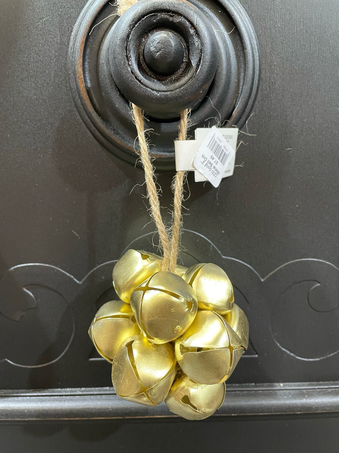 CCO Gold 3&quot; Metal Bell Orn