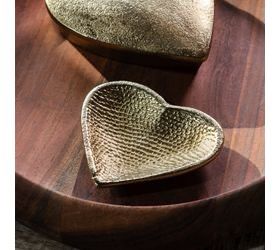 PDG 4x4 Textured Gold Dish