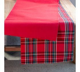 PDG 72&quot; Tartan/plaid Runner