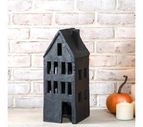 PDG 16&quot; Black Terracotta House