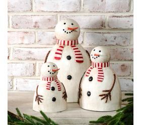 PDG Metal Snowman L 13x8