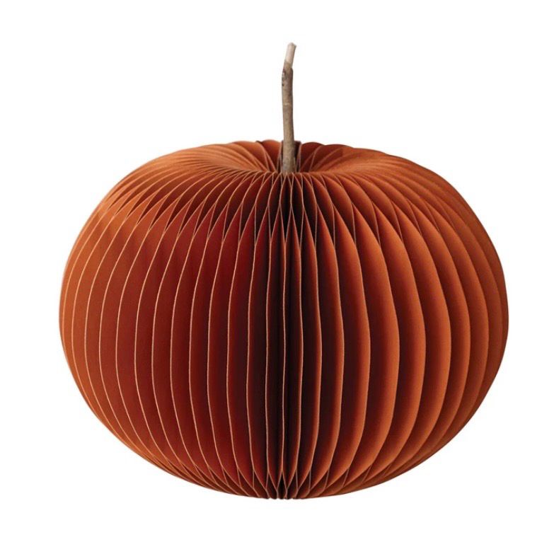 CCO 9x7 Rust Honeycomb Pumpkin