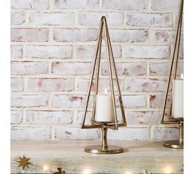Pdg 20&quot; Gold Tree Pillar Holder