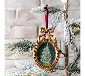 PDG 5.5&quot; Gold Oval Frame Orn