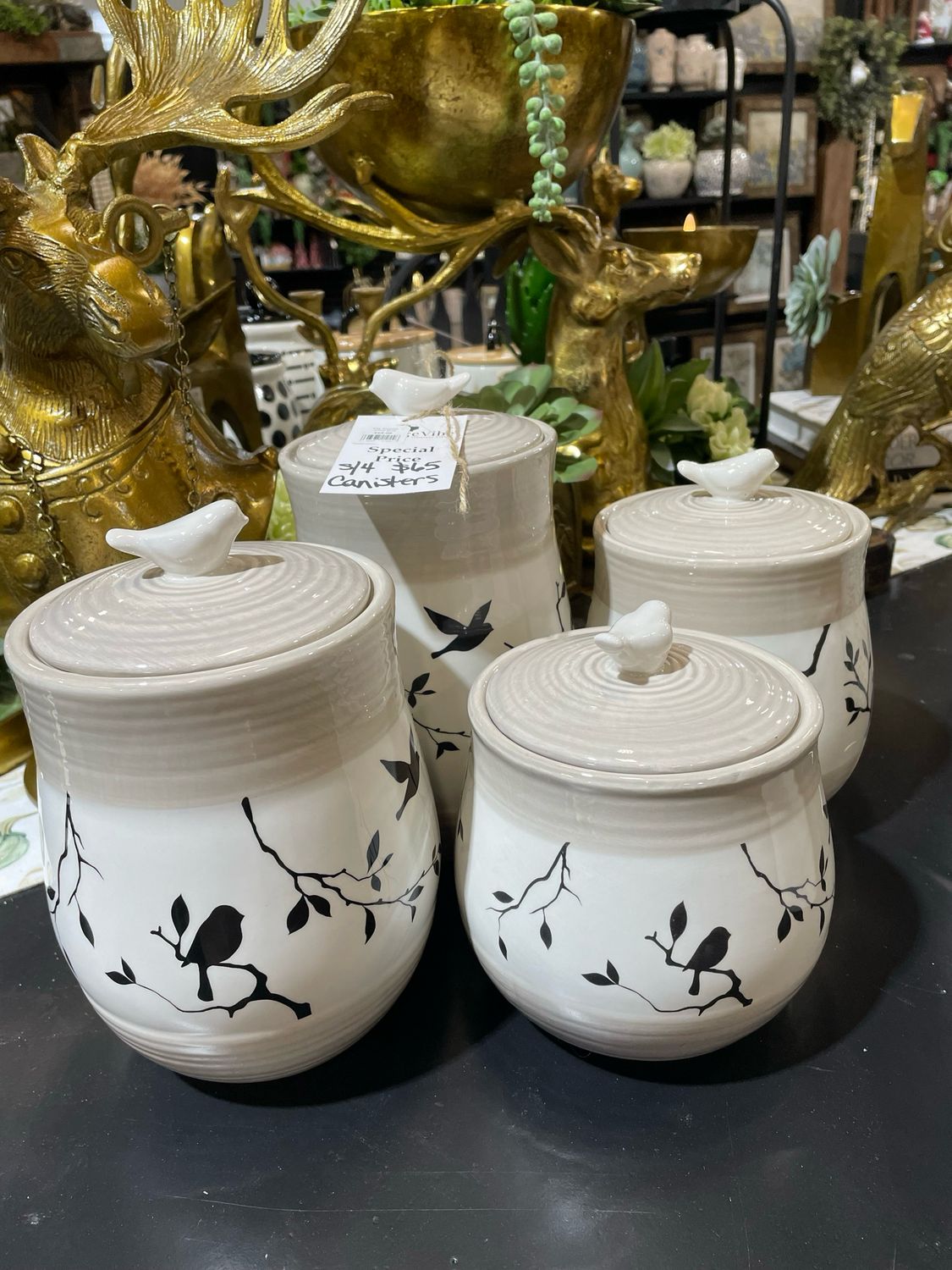 Yng Special Price Bird Canister Set