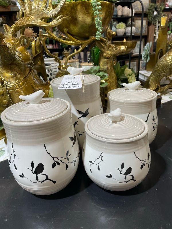 Yng Special Price Bird Canister Set