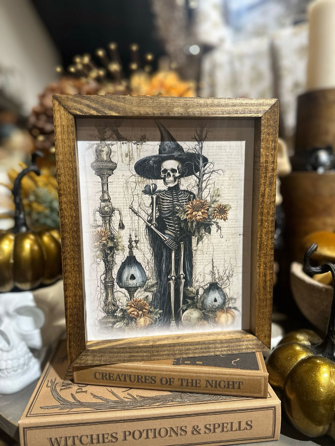 Jarmz 11x9 Skeleton Witch