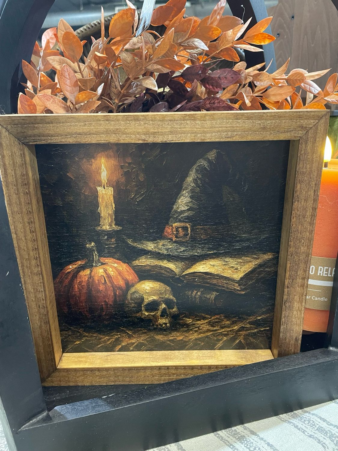 Jarmz 9x9 Books, Bones, Beewitching Flames
