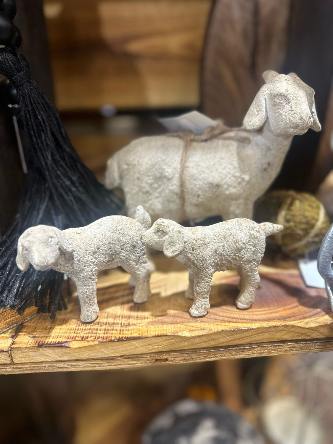 PVH Set/3 Goat Family 6.5&quot;/3.25&quot;/3&quot;