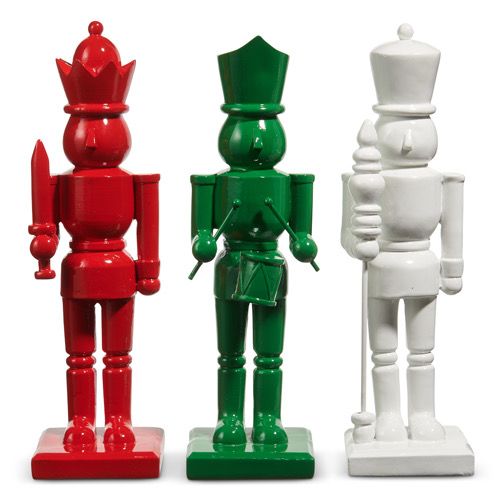Raz 10&quot; Green Nutcracker