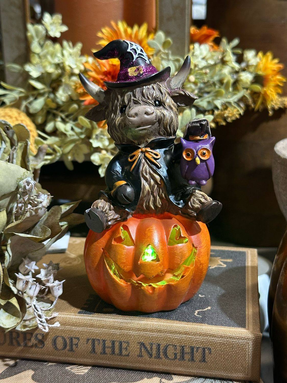 Ger Blk Hat High On Pumpkin 6&quot;