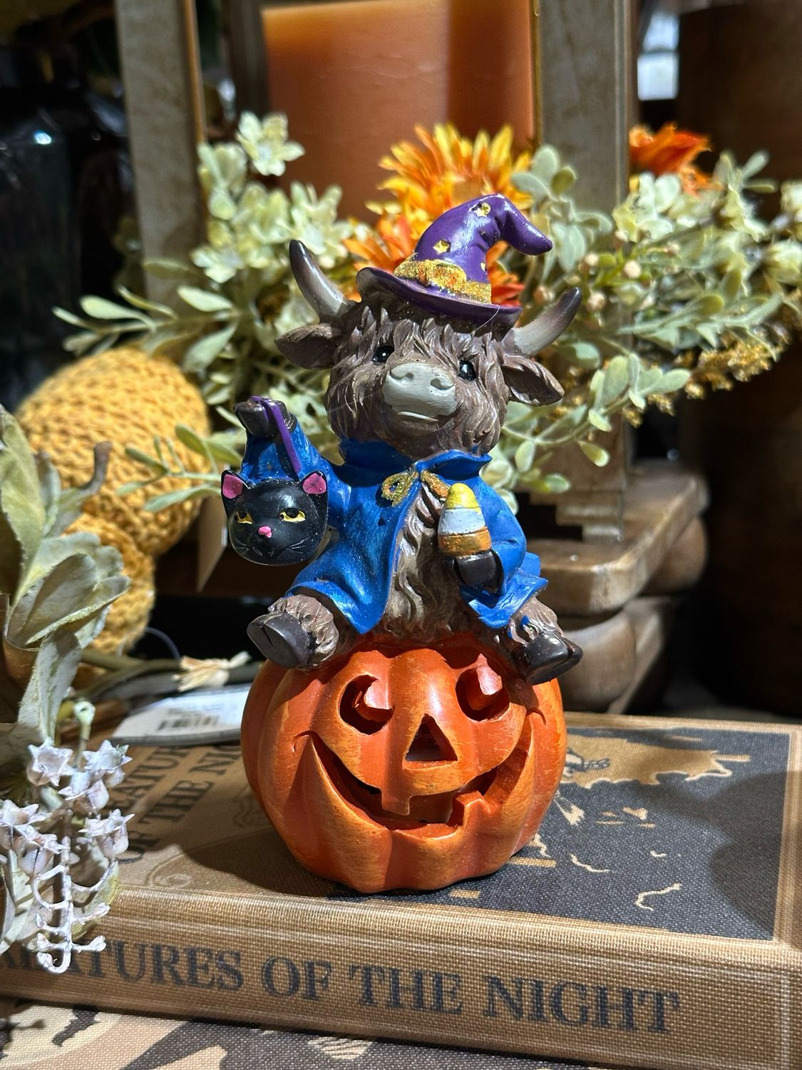 Ger Purp Hat High On Pumpkin 6&quot;