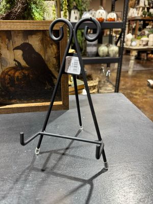 Tri 9&quot; Black Straight Easel