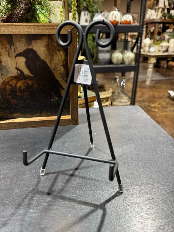 Tri 9&quot; Black Straight Easel