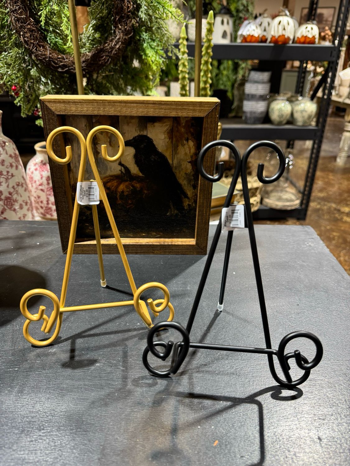 Tri 9&quot; Stratford Gold Metal Easel