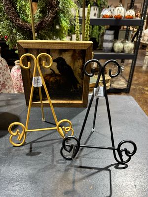 Tri 9&quot; Stratford Gold Metal Easel
