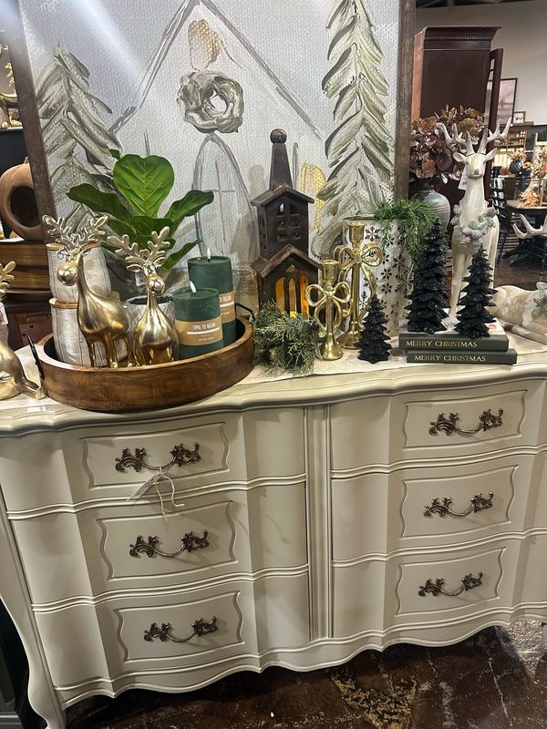 VV Dried Sage FP 6D Dresser 55x19x34.5