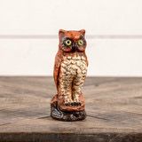 Rag 6" Orange Vintage Owl