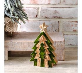 Pdg Green 3D Cut Out Trees 7"