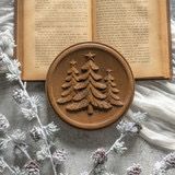 Rag Winter Forest Wall Plaque 5.8&quot;
