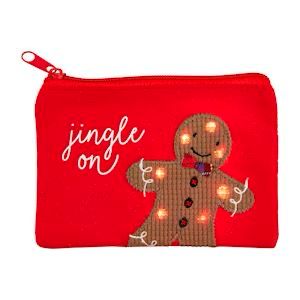 MP Gbread Light Up Xmas Pouch