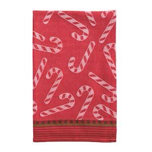 MP Candy Cane Jacquard Towel