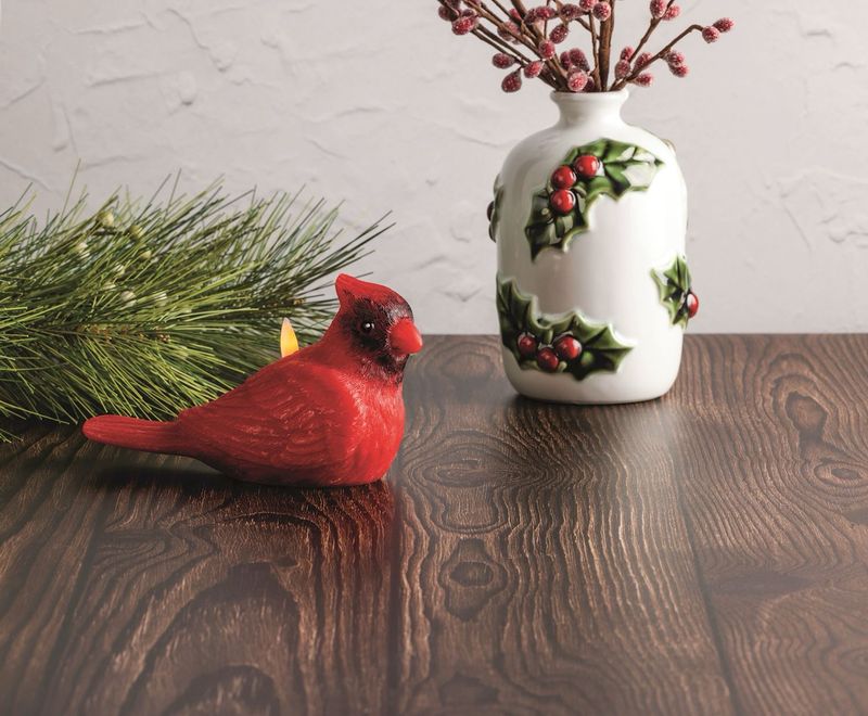 MP Cardinal Flameless Candle