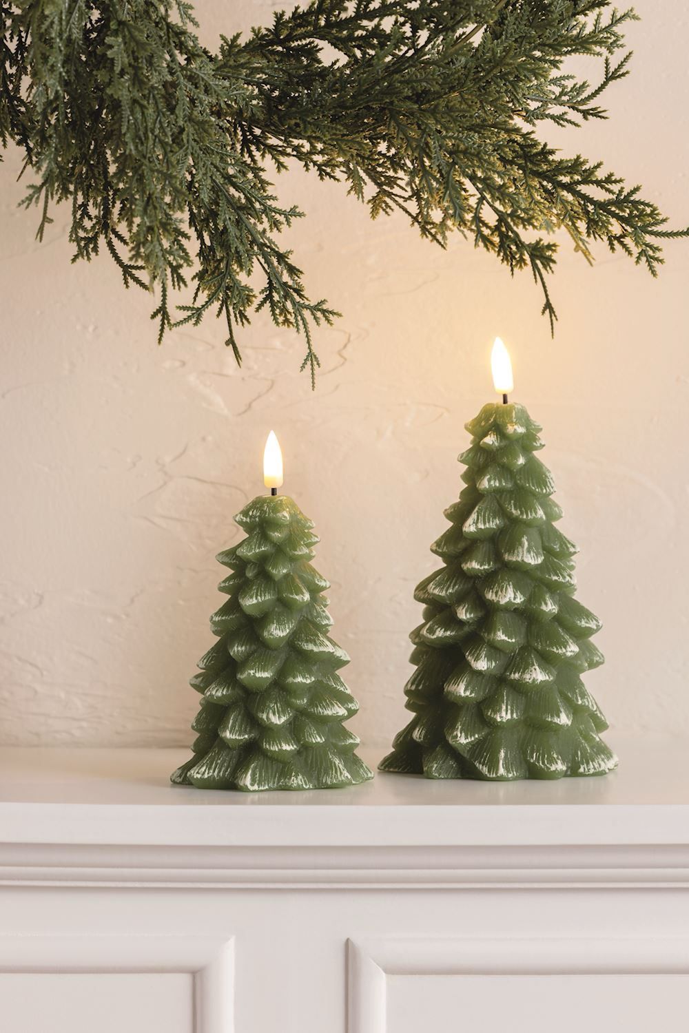 MP Sm Tree Flameless Candle 5.5&quot;