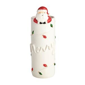 MP Merry Hanging Santa Stem Vase 7.75&quot;