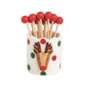 MP Bagged Rdeer Toothpick Holder
