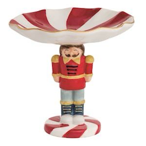 MP Nutcracker Pedestal Candy Dish