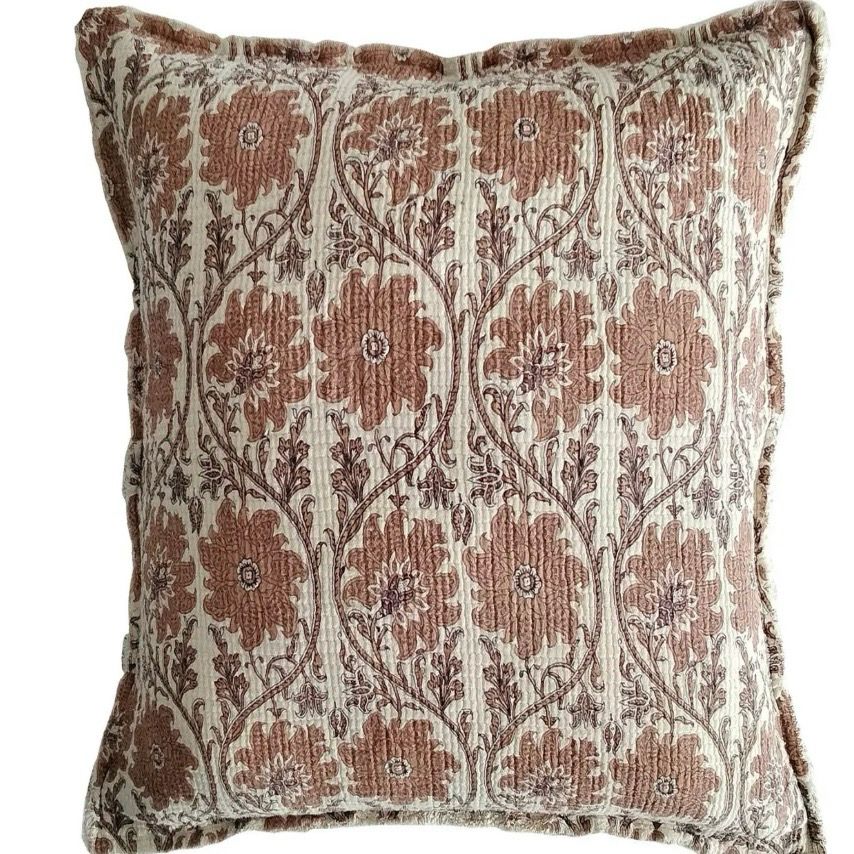 PVH Quince Botanical Print Pillow 26&quot;