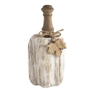 MP Md Wood Baluster Pumpkin 13&quot;