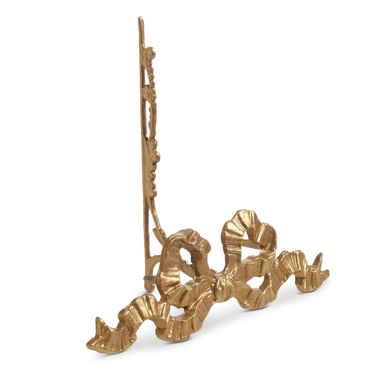 Raz 10&quot; Gold Bow Easel